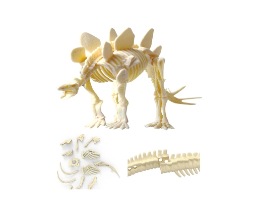 WOOPIE Zabawka Kreatywna Dinozaur Szkielet Wykopalisko Archeologiczne