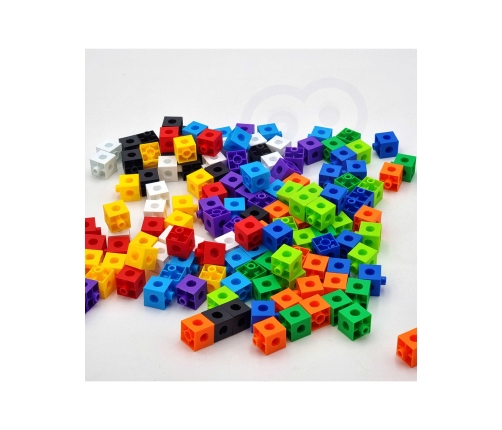 WOOPIE Klocki Konstrukcyjne 3D Sześciany 150 el.