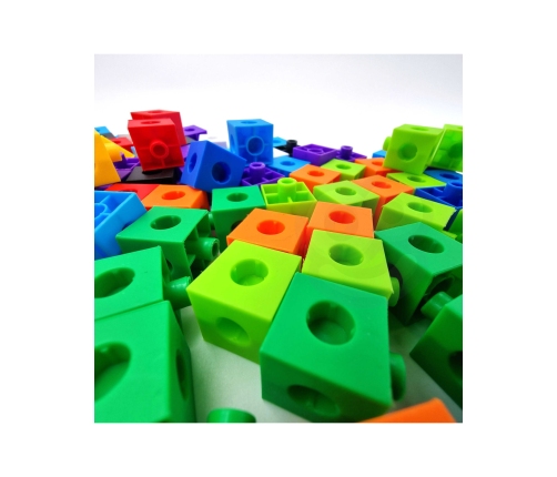 WOOPIE Klocki Konstrukcyjne 3D Sześciany 150 el.