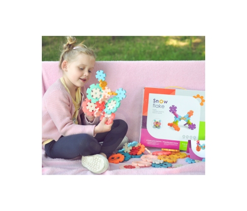 WOOPIE Klocki Konstrukcyjne Wafle Jeżyki 120 el.