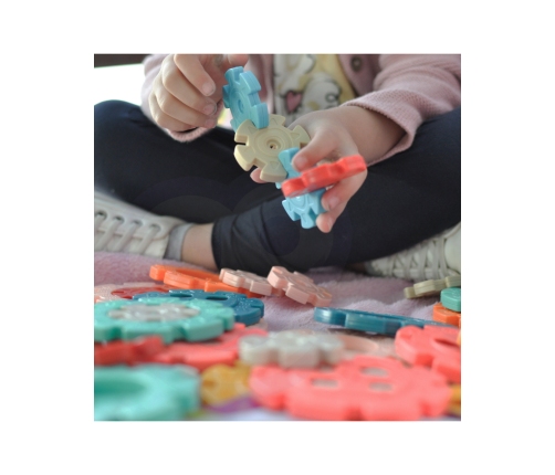 WOOPIE Klocki Konstrukcyjne Wafle Jeżyki 120 el.