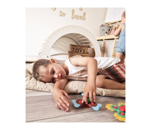 WOOPIE BABY Spiner Zabawka Sensoryczna Edukacyjna 3w1 Kolorowe