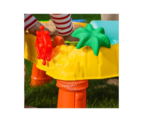 WOOPIE Attīstošs galds ar smilškasti 2in1