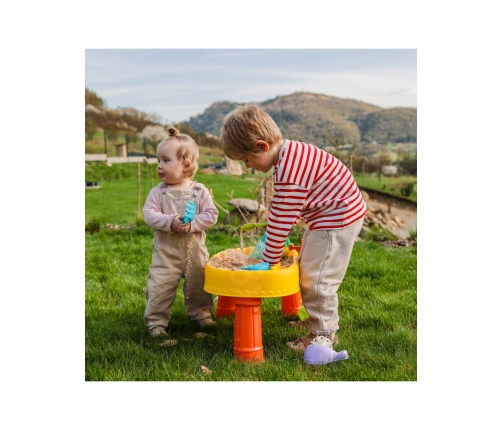 WOOPIE Attīstošs galds ar smilškasti 2in1