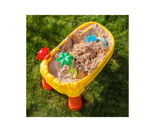 WOOPIE Attīstošs galds ar smilškasti 2in1