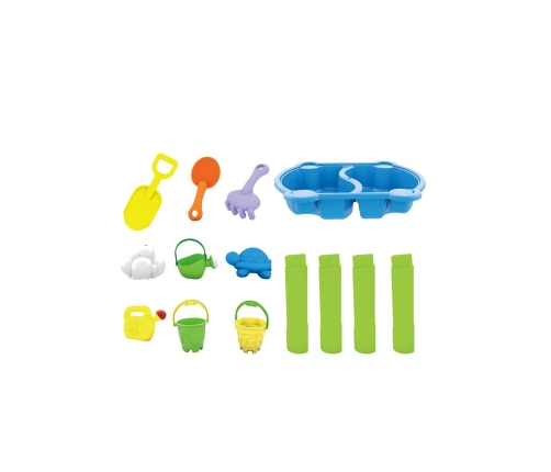 WOOPIE Smilškaste ar aksesuāriem 2in1