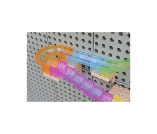 MASTERKIDZ Zestaw Konstrukcyjny Tor dla Piłek do Tablica STEM 63 el.