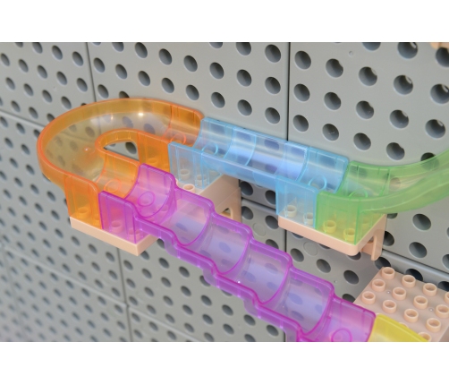 MASTERKIDZ Zestaw Konstrukcyjny Tor dla Piłek do Tablica STEM 63 el.