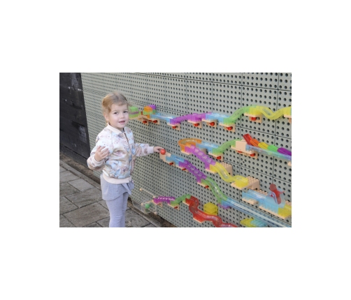 MASTERKIDZ Zestaw Konstrukcyjny Tor dla Piłek do Tablica STEM 63 el.