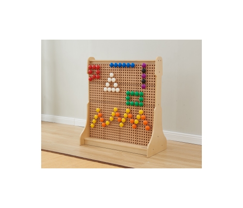 MASTERKIDZ Kolorowe Kołeczki Jumbo do Tablicy STEM 64 Szt. - 8 Kolorów