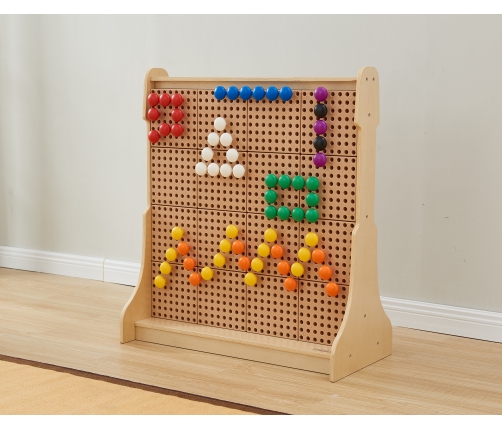 MASTERKIDZ Kolorowe Kołeczki Jumbo do Tablicy STEM 64 Szt. - 8 Kolorów