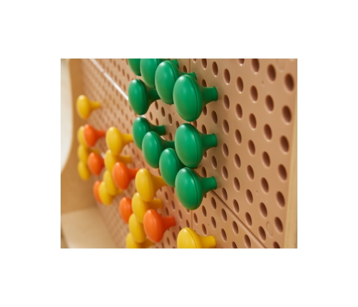 MASTERKIDZ Kolorowe Kołeczki Jumbo do Tablicy STEM 128 Szt. - 8 Kolorów