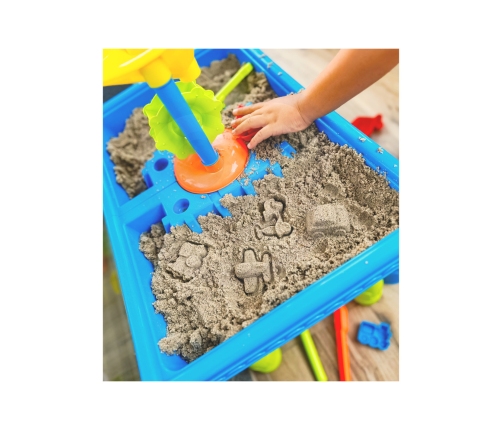 WOOPIE Attīstošs galds ar smilškasti 2in1