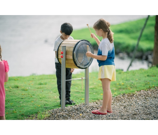 CLASSIC WORLD EDU Duże Bębenki Perkusja Ogrodowa