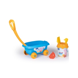 SMOBY Wózek z Wiaderkiem i Akcesoriami do Piasku Świnka Peppa