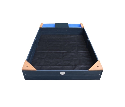 AXI Duża Piaskownica z Pojemnikami Siedziskiem i Przykryciem