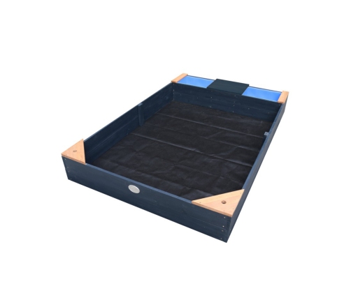 AXI Duża Piaskownica z Pojemnikami Siedziskiem i Przykryciem