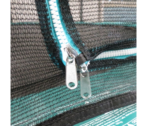 Batuts ar drošības tīklu un kāpnēm 366 cm (12ft) Axi Green