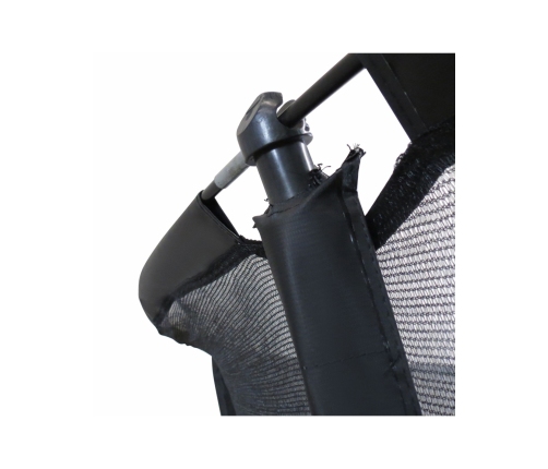 Batuts ar drošības tīklu un kāpnēm 366 cm (12ft) Axi Green