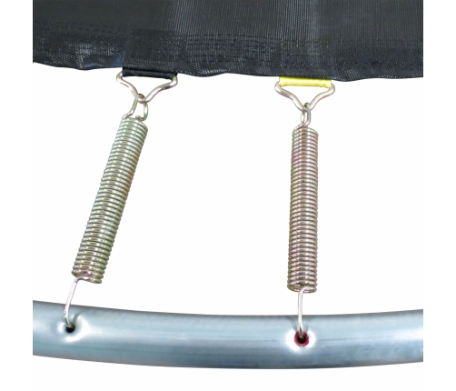 Batuts ar drošības tīklu un kāpnēm 366 cm (12ft) Axi Green