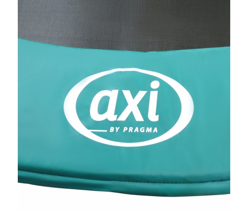 Batuts ar drošības tīklu un kāpnēm 366 cm (12ft) Axi Green