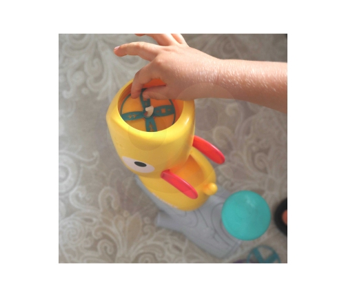 WOOPIE Gra Zręcznościowa Złap Frisbee Wyrzutnia Dysków