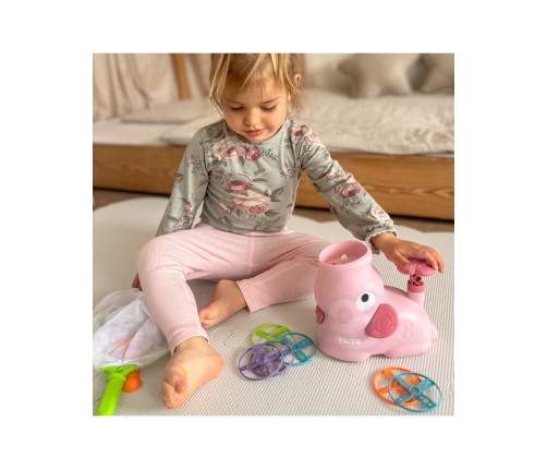 WOOPIE Gra Zręcznościowa Złap Frisbee Wyrzutnia Dysków