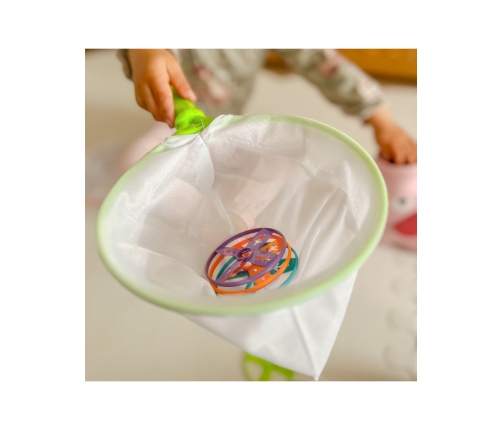 WOOPIE Gra Zręcznościowa Złap Frisbee Wyrzutnia Dysków