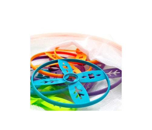 WOOPIE Gra Zręcznościowa Złap Frisbee Wyrzutnia Dysków