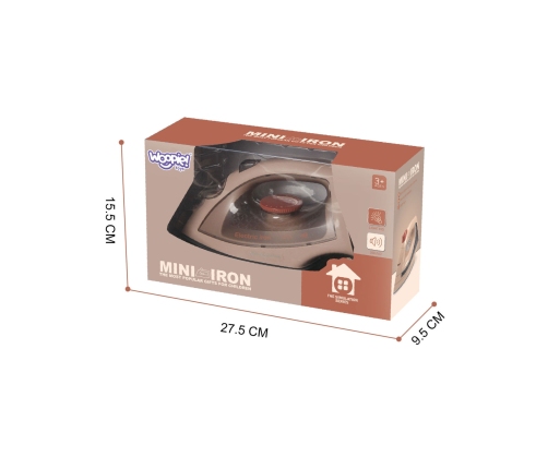 WOOPIE Żelazko ze Spryskiwaczem Światłem i Dźwiękiem dla Dzieci