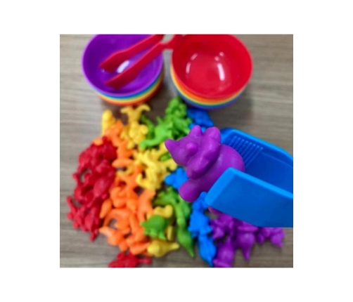 WOOPIE Gra Edukacyjna Sorter Kolorów Morska Kraina 64 el.