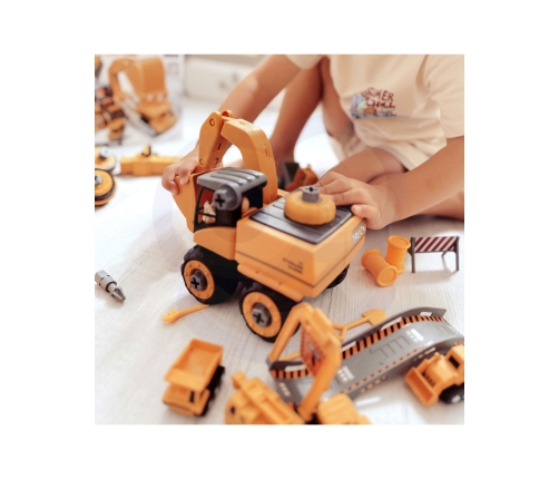 WOOPIE Mega Plac Budowy 5w1 Zestaw XXL do Skręcania DIY