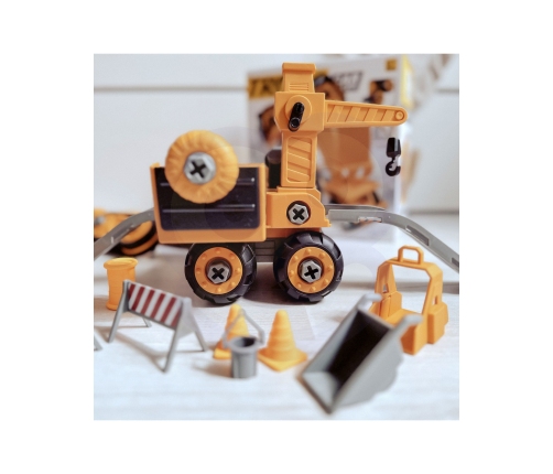 WOOPIE Mega Plac Budowy 5w1 Zestaw XXL do Skręcania DIY