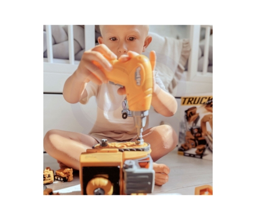 WOOPIE Mega Plac Budowy 5w1 Zestaw XXL do Skręcania DIY