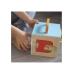 Tooky Toy Edukacyjne Pudełko Montessori Układanka Liczydło Tablica Pogody 6w1 od 3 Lat