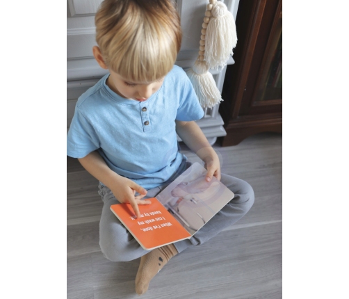 Tooky Toy Edukacyjne Pudełko Montessori Układanka Liczydło Tablica Pogody 6w1 od 3 Lat