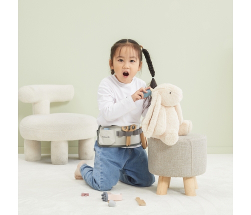 VIGA PolarB Drewniany Zestaw Fryzjerski Pas z Narzędziami