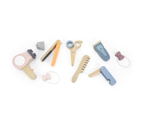 VIGA PolarB Drewniany Zestaw Fryzjerski Pas z Narzędziami