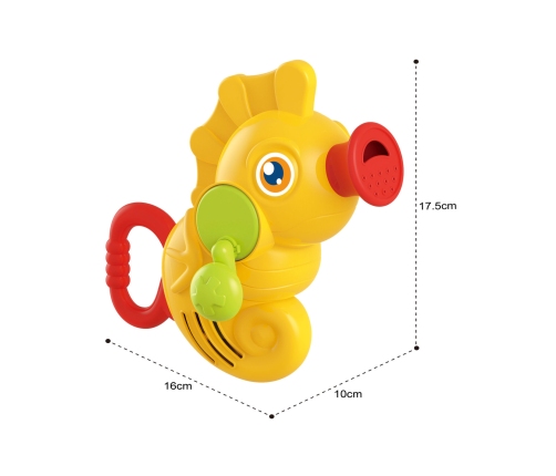 WOOPIE BABY Zabawka do Kąpieli Pompka na Wodę Konik Morski