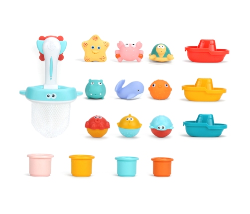 WOOPIE BABY Zestaw do Kąpieli Piasku 17 el.