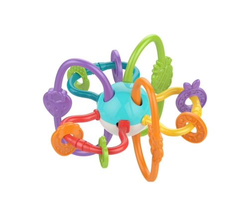 WOOPIE BABY ZABAWKA SENSORYCZNA GRZECHOTKA GRYZAK 2w1