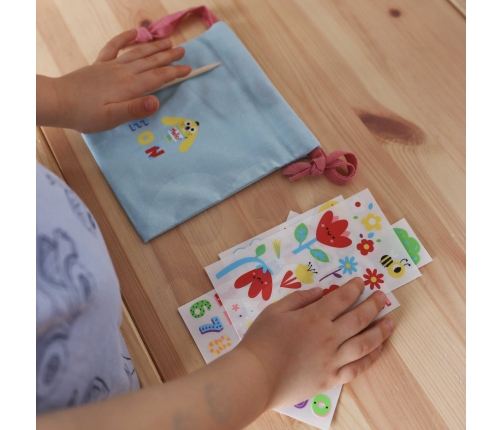 WOOPIE ART&FUN Zestaw Kreatywny Magiczna Torebka + Naklejki do Dekoracji ponad 109 szt. (ZESTAW 10 SZT.)