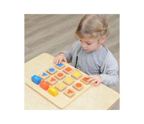 MASTERKIDZ Tablica Edukacyjna Sorter Kształty i Kolory