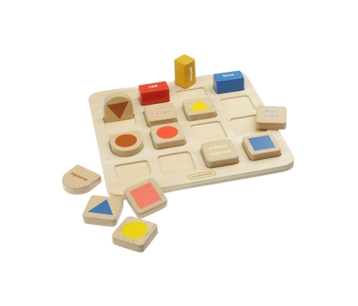 MASTERKIDZ Tablica Edukacyjna Sorter Kształty i Kolory