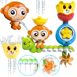 WOOPIE BABY Zabawka Wodna do Kąpieli Małpka + Kubeczek WOOPIE BABY Zabawka Wodna do Kąpieli Małpka + Kubeczek