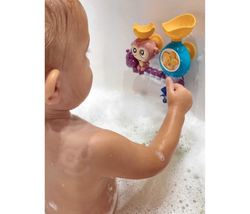 WOOPIE BABY Zabawka Wodna do Kąpieli Małpka + Kubeczek