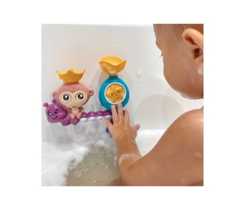 WOOPIE BABY Zabawka Wodna do Kąpieli Małpka + Kubeczek