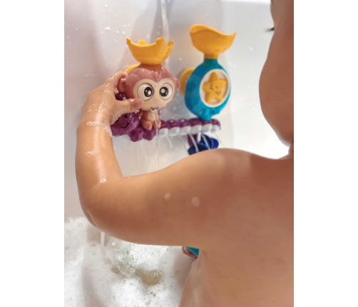 WOOPIE BABY Zabawka Wodna do Kąpieli Małpka + Kubeczek