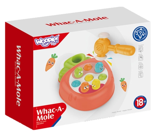 WOOPIE BABY Gra Zręcznościowa Uderz Kreta Wbijanka