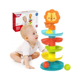 WOOPIE BABY Tor Zjeżdzalnia Kulek Wieża z Piłeczkami Kulodrom